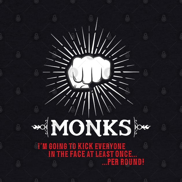 RPG Definition of MONKS by retrochris